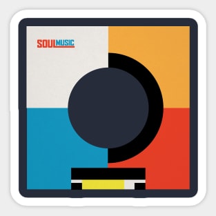 Soul Music Cover Sticker